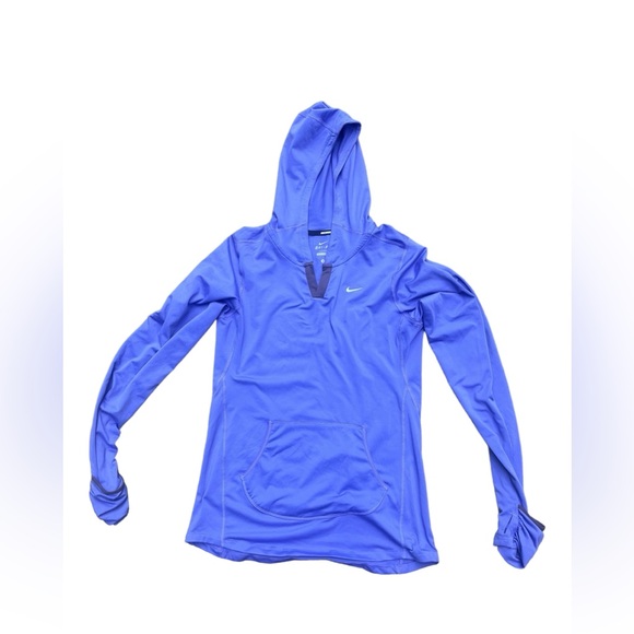Women’s Small Nike Running Dress Fit Hoodie Longsleeve - Picture 4 of 4